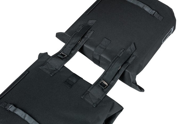 Sakwa na bagażnik podwójna Basil City Double Pannier Bag (28-32 litry)