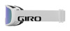 Gogle zimowe GIRO CRUZ WHITE WORDMARK (soczewka lustrzana kolorowa LODEN GREEN)