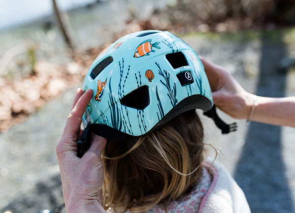 Kask dziecięcy Lazer PNUT KinetiCore Sealife