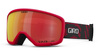 Gogle zimowe GIRO RINGO RED REVERB (soczewka lustrzana kolorowa VIVID-Carl Zeiss EMBER)