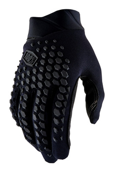 Rękawiczki długie 100% GEOMATIC Black Charcoal