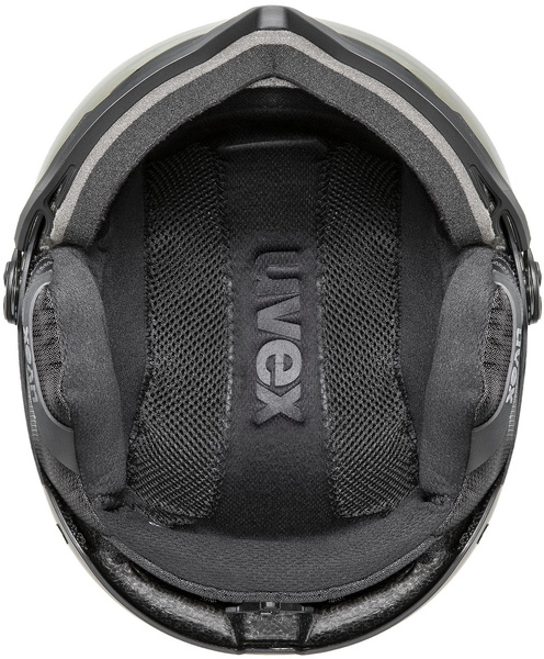 Kask narciarski Uvex Wanted Visor Pro V (czarny)