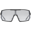 Okulary fotochromowe Uvex Sportstyle 235 V Black Matt (srebrne soczewki litemirror S1-S3)