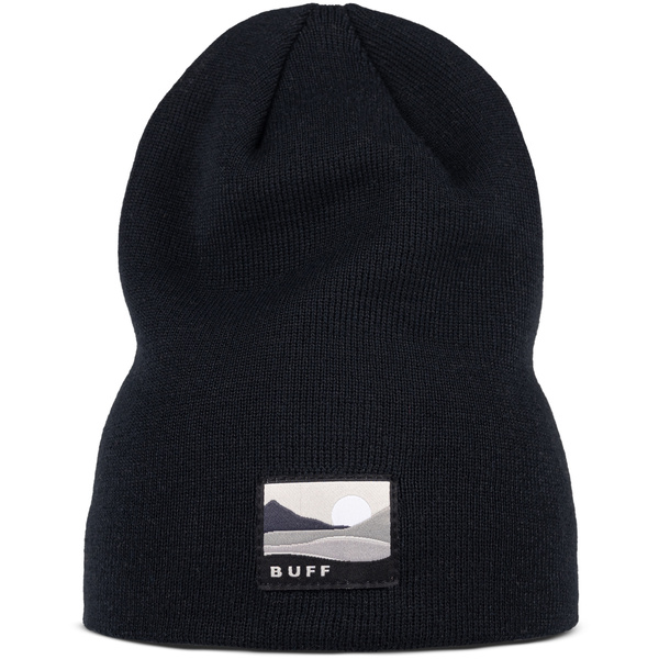 Czapka BUFF KNITTED BEANIE LILON LONG BLACK