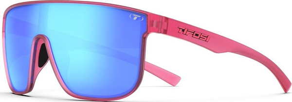 Okulary TIFOSI SANCTUM XL matte crystal pink (1 szkło Sky Blue Mirror xx% transmisji światła)