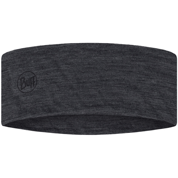 Opaska BUFF MERINO LIGHTWEIGHT HEADBAND SOLID GREY