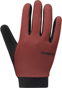 Rękawiczki długie Shimano Explorer FF (czerwone)