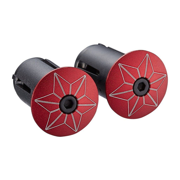 Owijka Supacaz Super Sticky Kush Galaxy Red Stars (zatyczki Ano Black)