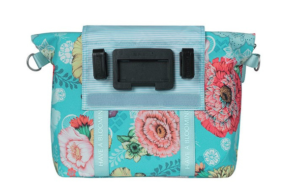 Sakwa pojedyncza przód/tył BASIL BLOOM FIELD HANDBAG KF-HOOK System, 8-11L, sky blue (NEW)