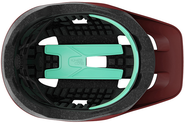 Kask MTB Lazer Lupo KinetiCore Matte Maroon