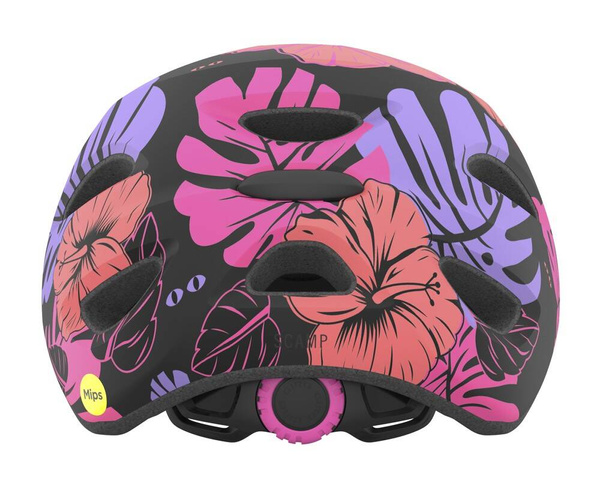 Kask dziecięcy GIRO SCAMP (czarno-różowy)