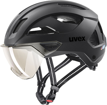 Kask miejski Uvex Stride Visor (czarny)