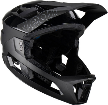 Kask full face Leatt MTB Enduro 3.0 V23 (wypinana szczęka 3w1) Stealth