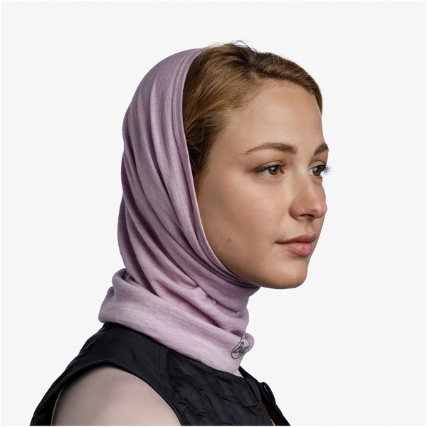 Bandana BUFF MERINO MIDWEIGHT MELANGE LILAC SAND