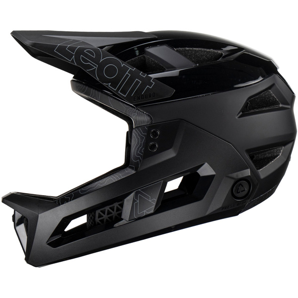 Kask full face Leatt MTB Enduro 3.0 V23 (wypinana szczęka 3w1) Stealth