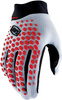 Rękawiczki długie 100% GEOMATIC Grey Racer Red