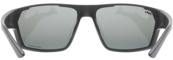 Okulary Uvex Sportstyle 233 P (czarny mat | srebrne soczewki Polavision® litemirror S3)