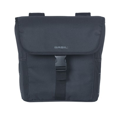 Sakwa podwójna BASIL GO DOUBLE BAG 32L, Universal Bridge System, solid black (NEW)