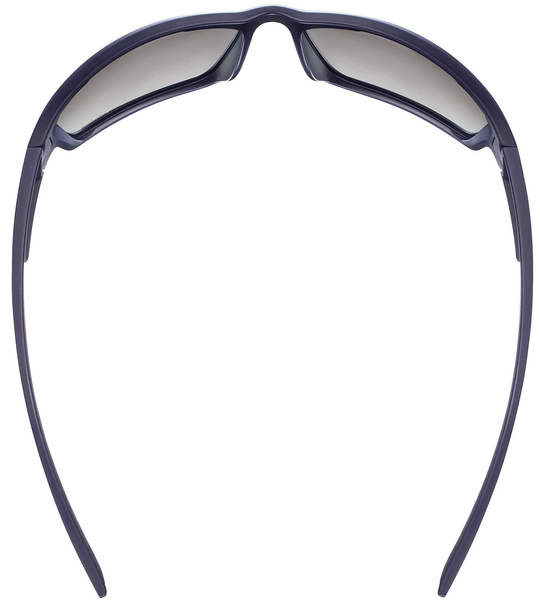 Okulary Uvex Sportstyle 233 P (granatowy mat | niebieskie soczewki Polavision® litemirror S3)