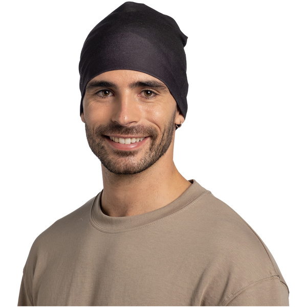 Czapka BUFF ECOSTRETCH BEANIE SOLID BLACK
