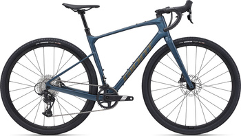 Rower gravel Giant Revolt Advanced 1 (2024) | karbonowy | Blue Ashes