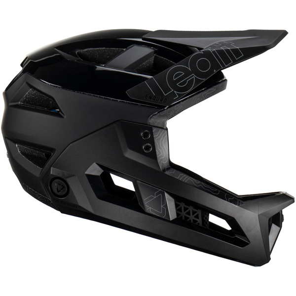 Kask full face Leatt MTB Enduro 3.0 V23 (wypinana szczęka 3w1) Stealth