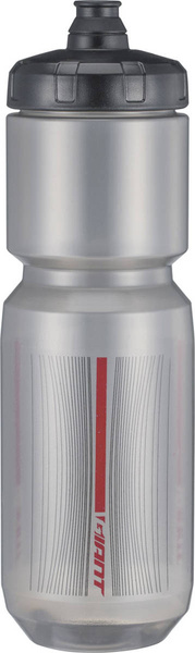 Bidon Giant DoubleSpring™ Clear Black Red