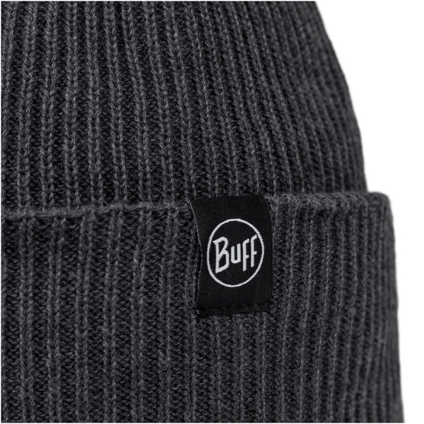 Czapka BUFF KNITTED BEANIE RENVI GREY HEATHER