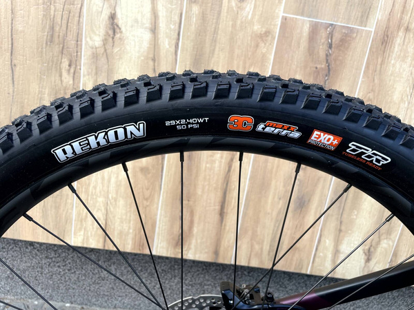 Rower elektryczny Orbea E-MTB Rise H30 EP8 540Wh fioletowo-czarny 2022