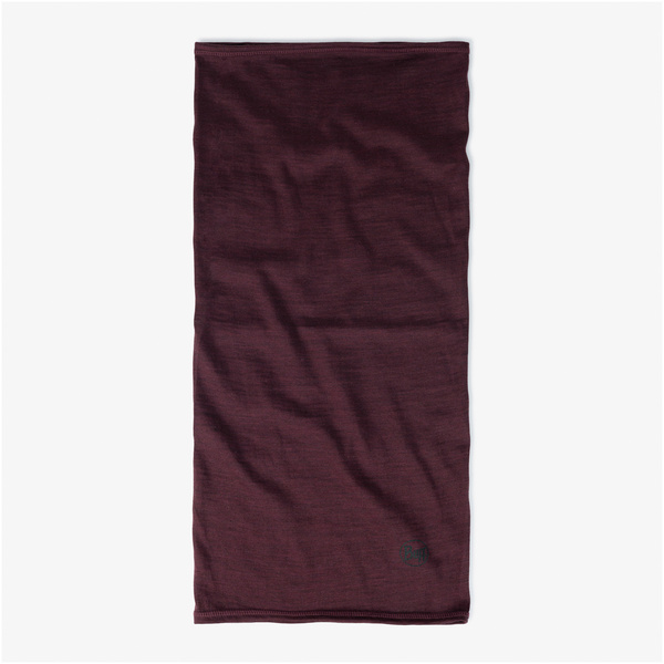 Bandana BUFF MERINO LIGHTWEIGHT SOLID GARNET