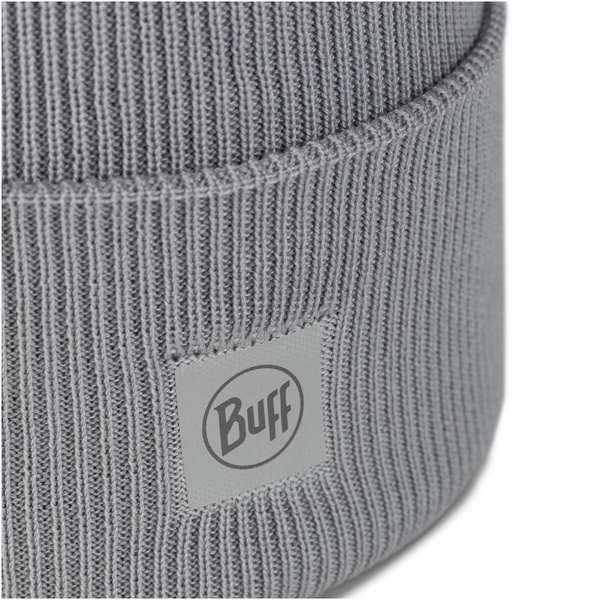 Czapka BUFF CROSSKNIT BEANIE SOLID LIGHT GREY