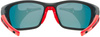 Okulary Uvex Sportstyle 232 P (czarno/czerwony mat | czerwone soczewki Polavision® mirror S3)