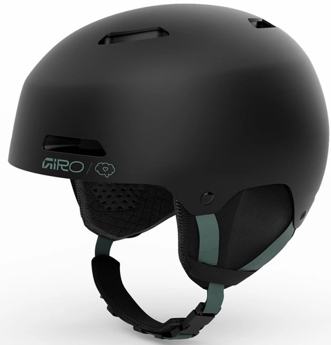 Kask zimowy GIRO LEDGE FS czarny mat (save a brain) (2026)