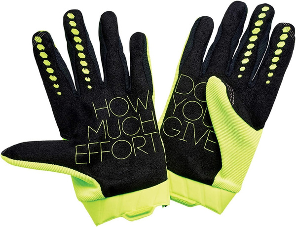 Rękawiczki długie 100% GEOMATIC Fluo Yellow
