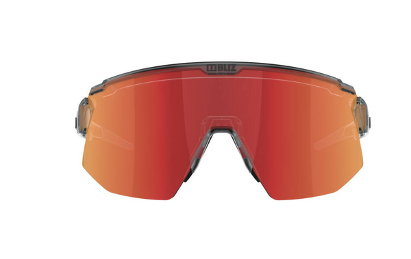 Okulary Bliz Active Breeze Transparent Dark (brązowo-czerwone soczewki kat. 3)