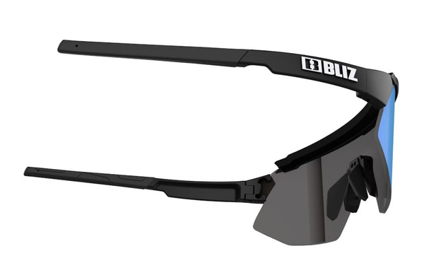 Okulary Bliz Active Breeze Matt Black (brązowo-niebieskie soczewki kat. 3)