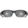 Okulary Uvex Blaze III 2.0 Black Matt (3 wymienne soczewki)
