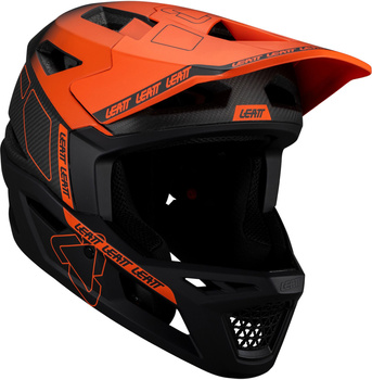 Kask full face Leatt MTB Gravity 6.0 Carbon V25 Glow