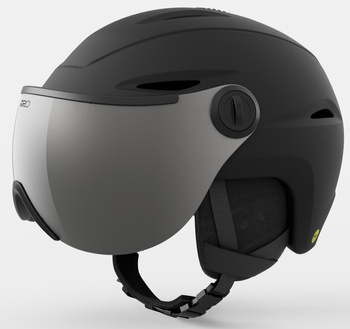 Kask zimowy GIRO VUE MIPS (matte black/silver flash) (2026)