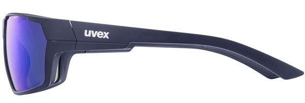 Okulary Uvex Sportstyle 233 P (granatowy mat | niebieskie soczewki Polavision® litemirror S3)