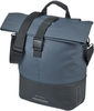 Sakwa na bagażnik pojedyncza Basil Cove Shopper + MIK Hooks (granatowo-czarna 14-16 litrów)