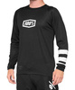 Koszulka 100% R-CORE z długim rękawem (czarno-biała)