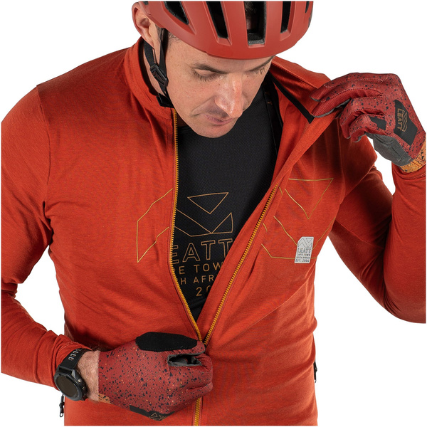 Koszulka z długim rękawem Leatt MTB Endurance 4.0 (czerwona)