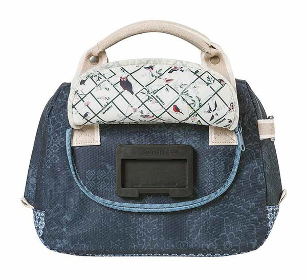 Torba na kierownicę BASIL BOHEME CITY KF, indigo blue (bez płytki mocującej), 8L (WYPRZEDAŻ -50%)