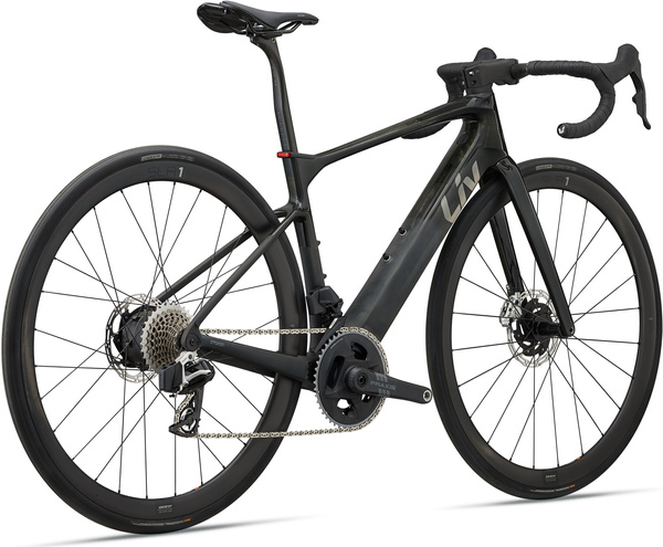 Rower szosowy elektryczny damski Giant Liv Avail Advanced E+ Elite 0 (2025) | karbonowy | Raw Carbon