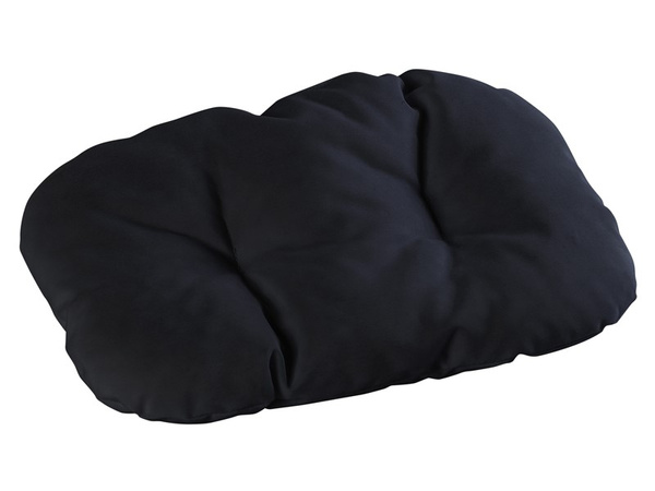 Kosz tylny na bagażnik BASIL BUDDY DOG BICYCLE BASKET REAR MIK, MIK system (ready to go), Adapter Plate 2.0 (blokada), plastik, poduszka, faded denim (NEW)