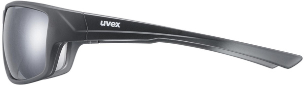 Okulary Uvex Sportstyle 230 (czarny mat | srebrne soczewki mirror S3)