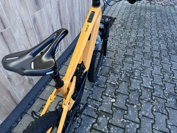 Używany rower elektryczny MTB Orbea Wild H20 750Wh (2023) żółty