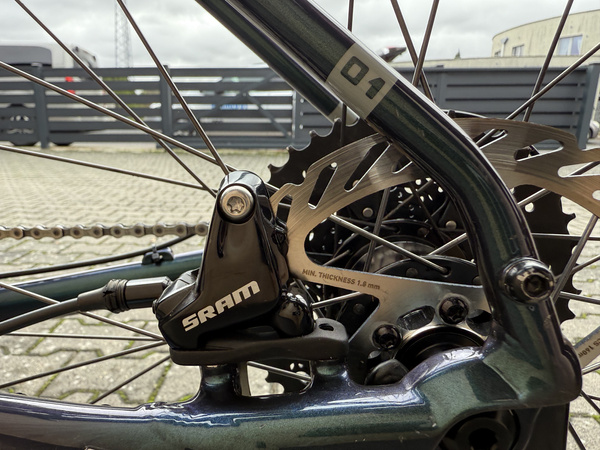 Potestowy rower gravel elektryczny Octane One E-GRD Dark Teal Metallic