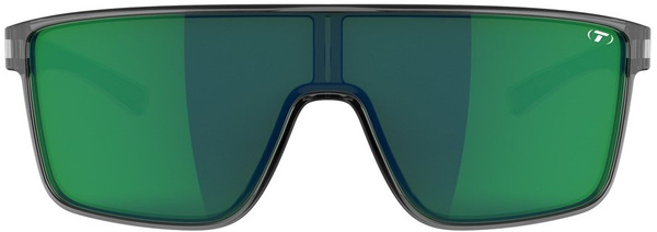 Okulary TIFOSI SANCTUM POLARIZED crystal smoke (1 szkło Green Mirror POLARYZACJA 14% transmisji światła)